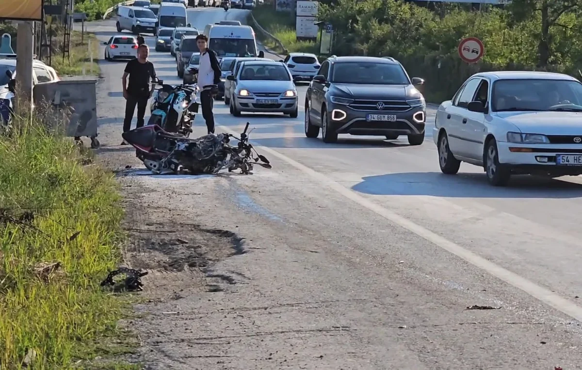 Sapanca'da 20 Yaşındaki Hafızın Ölümüne Yol Açan Kaza Kamerada