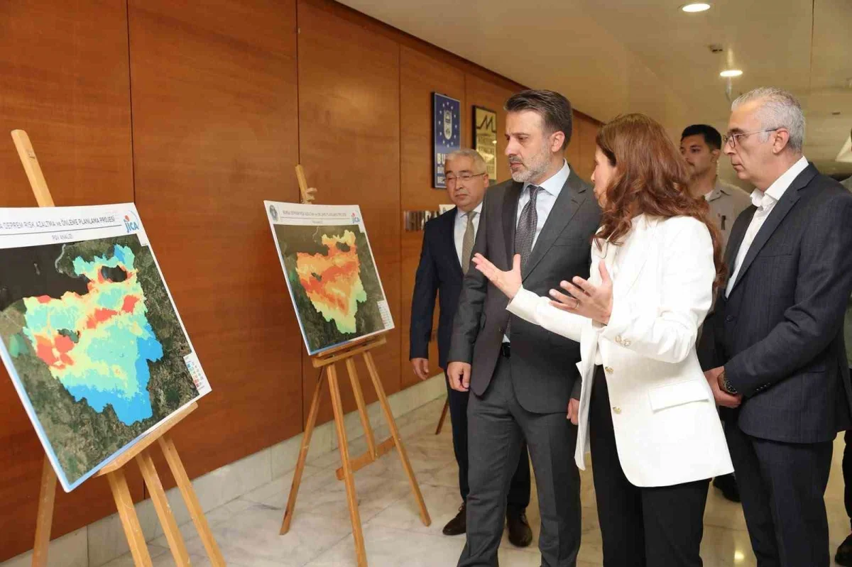 Bursa'da deprem için 536 bin bina verisi güncellendi