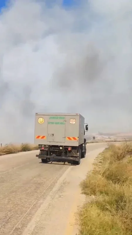 Çanakkale Valisi Toraman yangın bölgesinde inceleme yaptı
