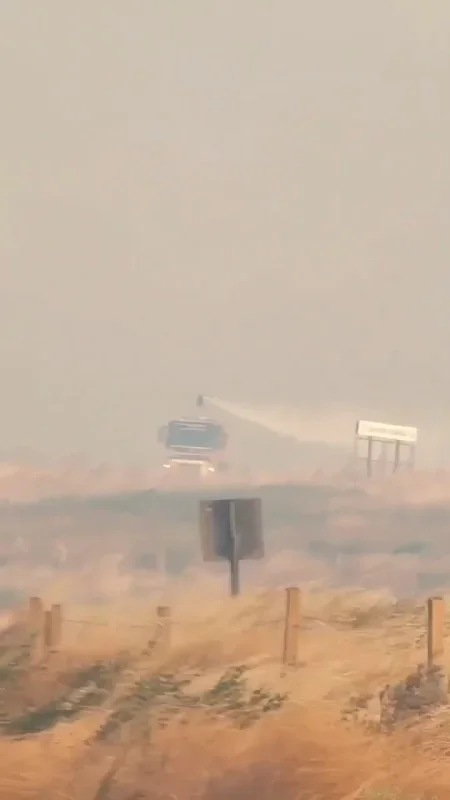 Çanakkale Valisi Toraman yangın bölgesinde inceleme yaptı