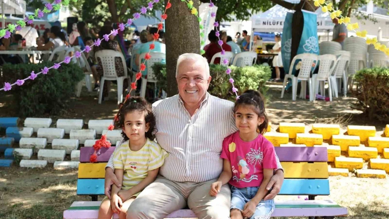Nilüferli çocuklar kütüphane etkinliğiyle okula hazırlandı