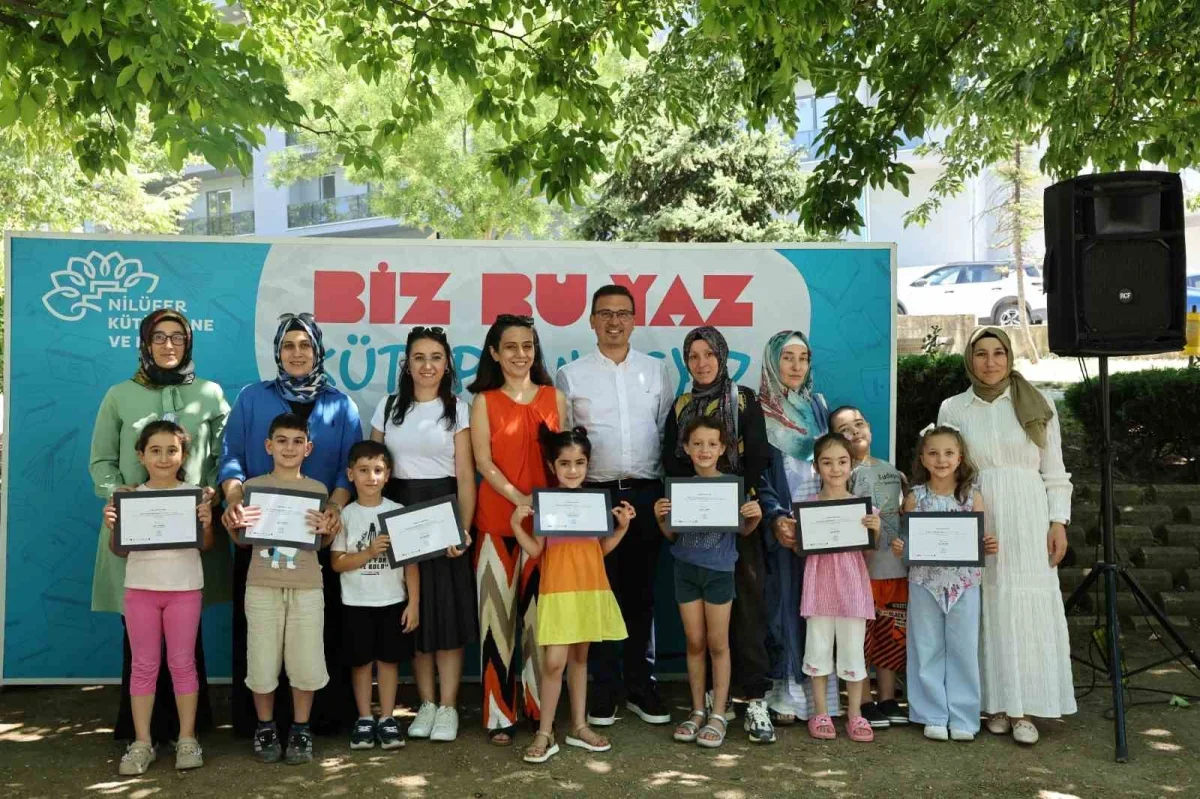 Nilüferli çocuklar kütüphane etkinliğiyle okula hazırlandı