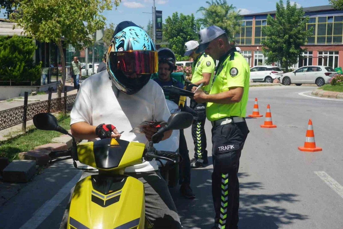 Edirne Emniyeti motosiklet kazalarına karşı eğitim başlattı