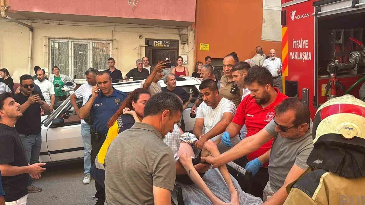 Orhangazi'de engelli çocuk yangından itfaiye ekiplerince kurtarıldı