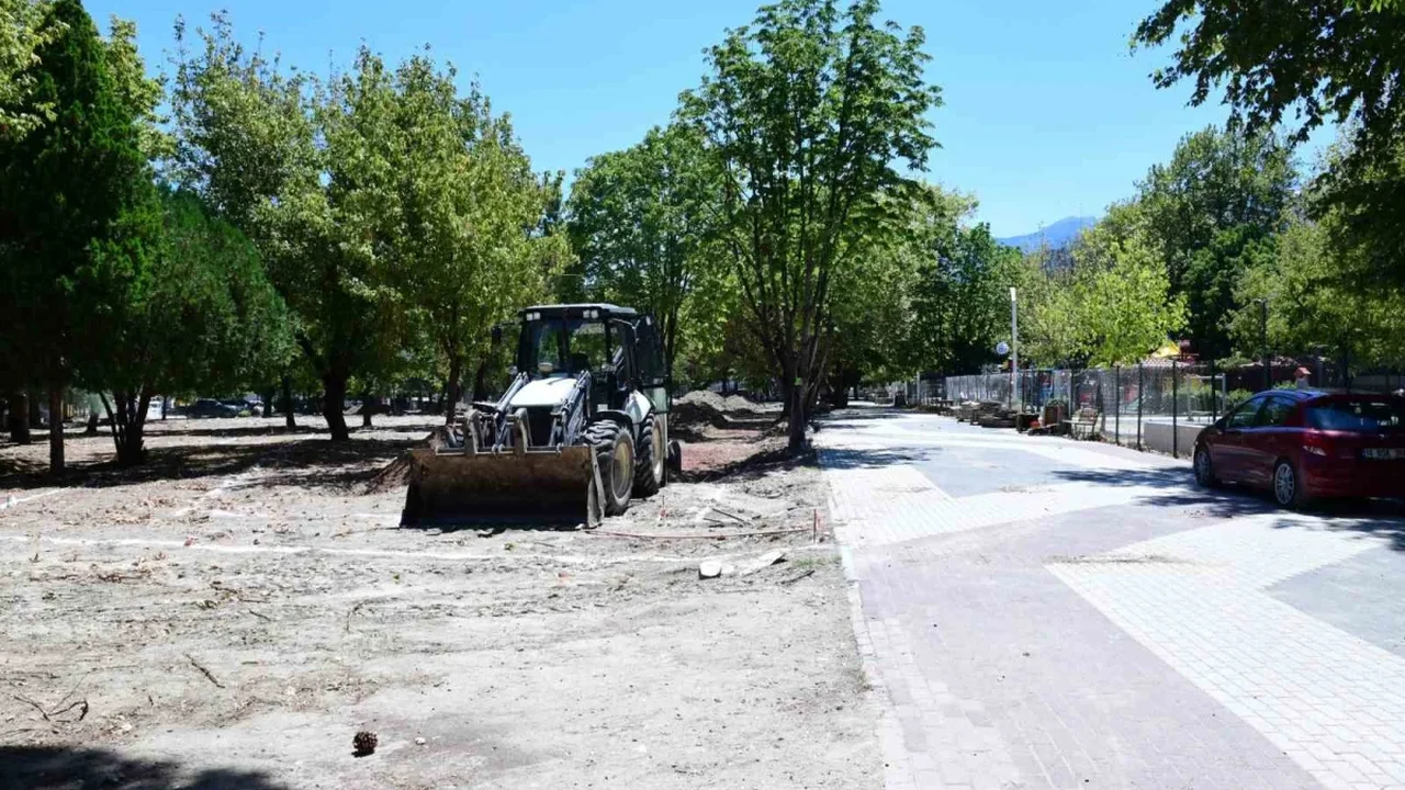 Kestel Aile Parkı Millet Bahçesi'ne Dönüşüyor