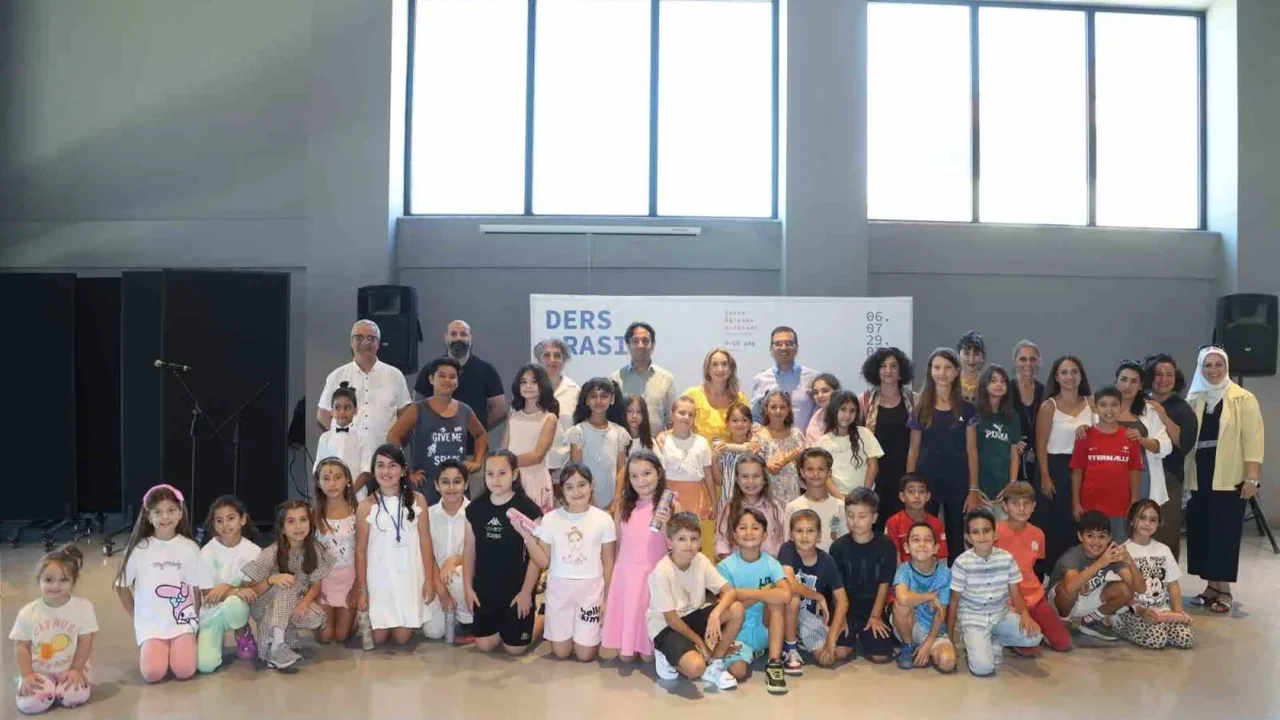 Nilüfer'de çocuklar Toprağın İzinde sanat ve doğayı keşfetti