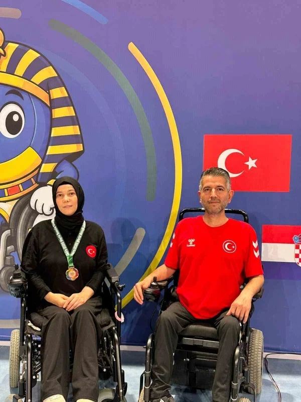 Fatma Gürbüzer Kahire'de bronz madalya kazandı