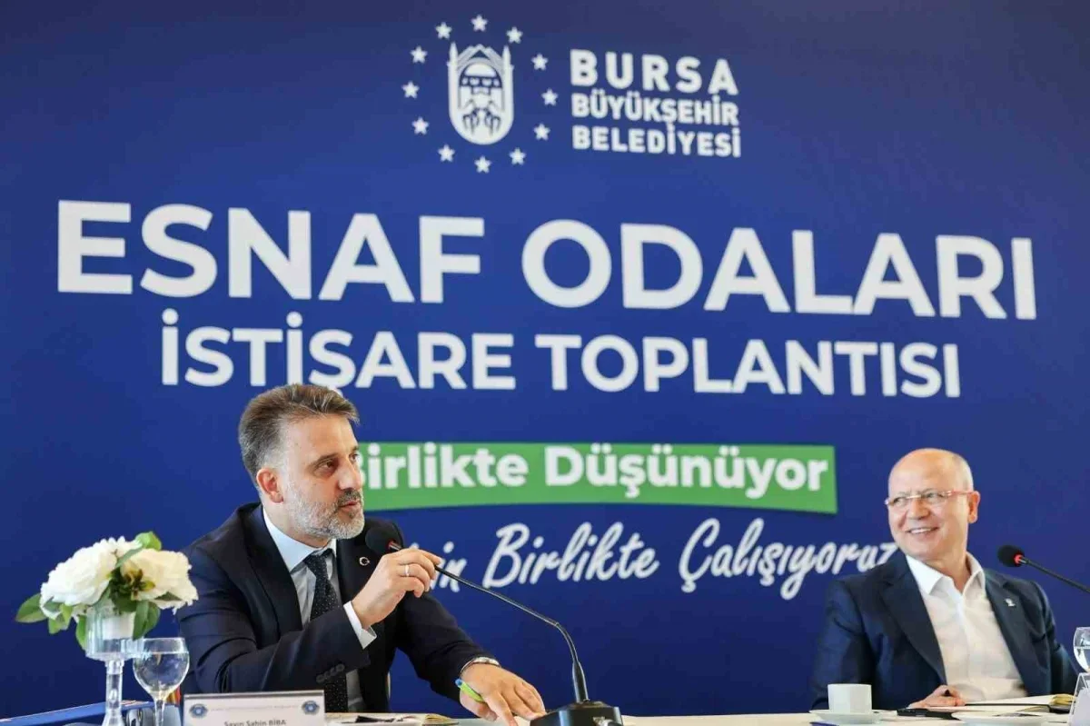Şahin Biba: Bursa'da esnafın her zaman yanında olacağız