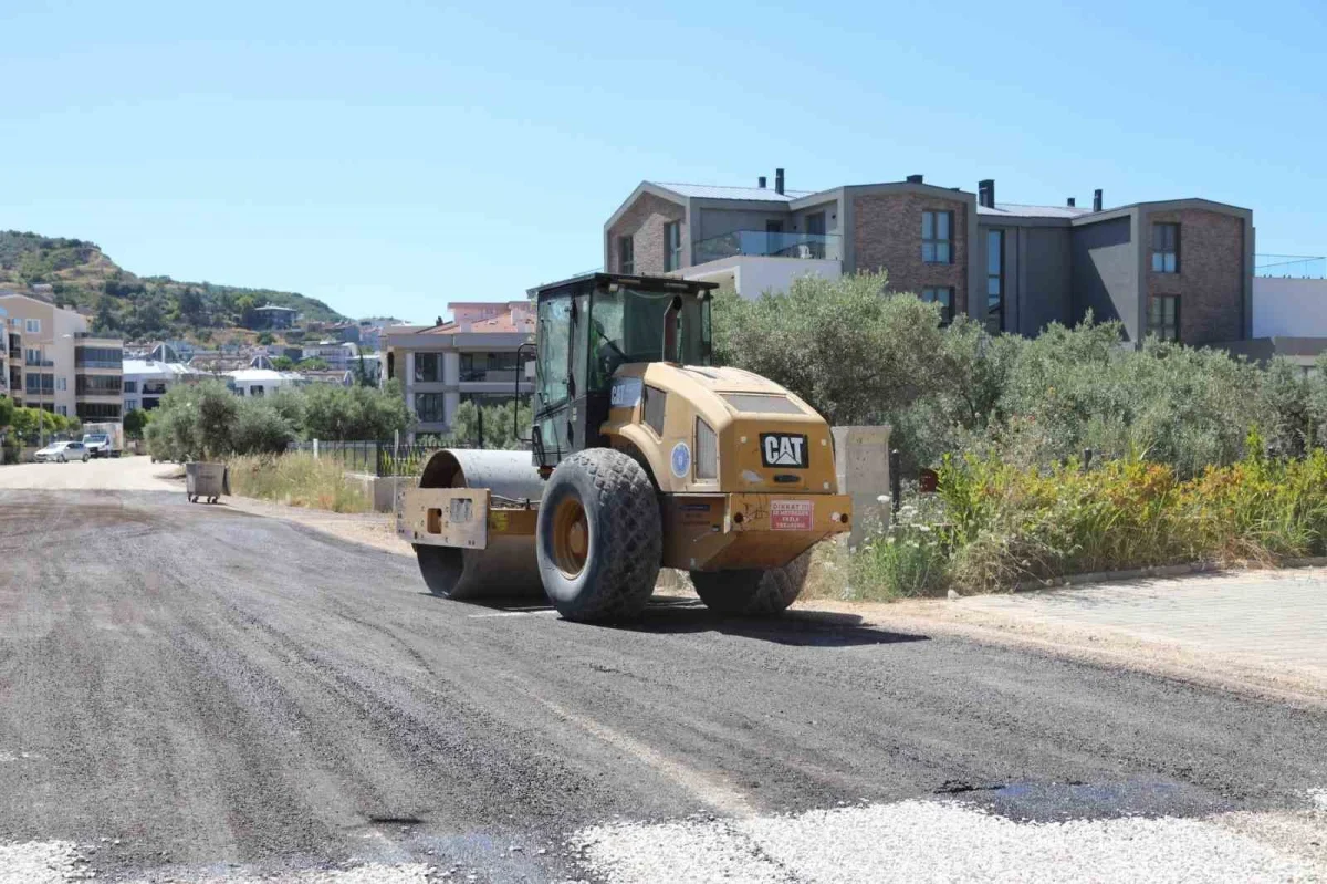 Bursa Büyükşehir'den Kurşunlu'da 1 kilometrelik yol hamlesi