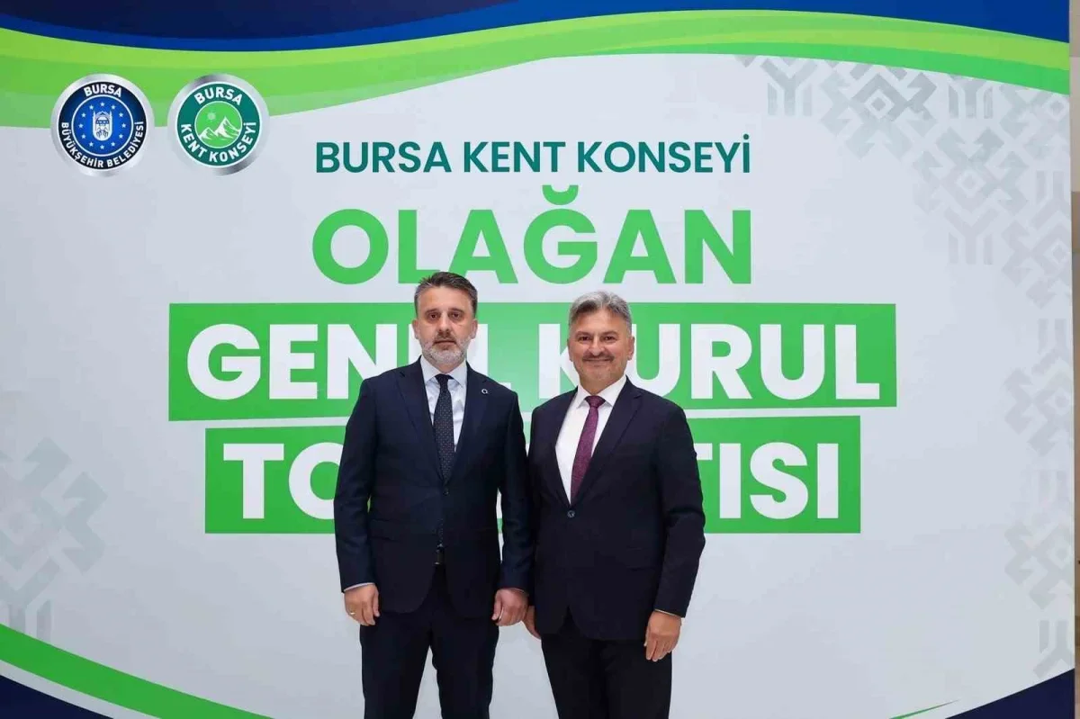Bursa Kent Konseyi'nde Orhan Samast başkan seçildi