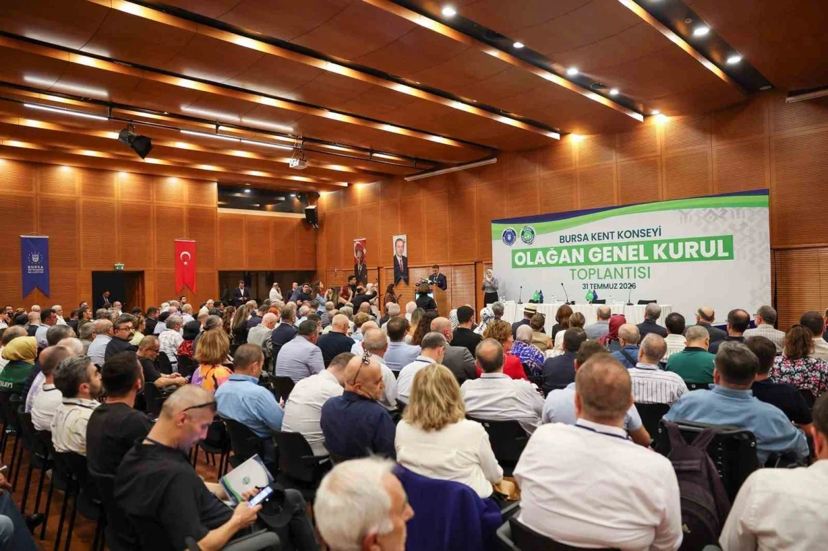 Bursa Kent Konseyi'nde Orhan Samast başkan seçildi