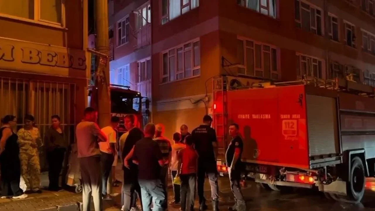 Bursa Osmangazi'de ev yangını: 55 yaşındaki Murat G. öldü