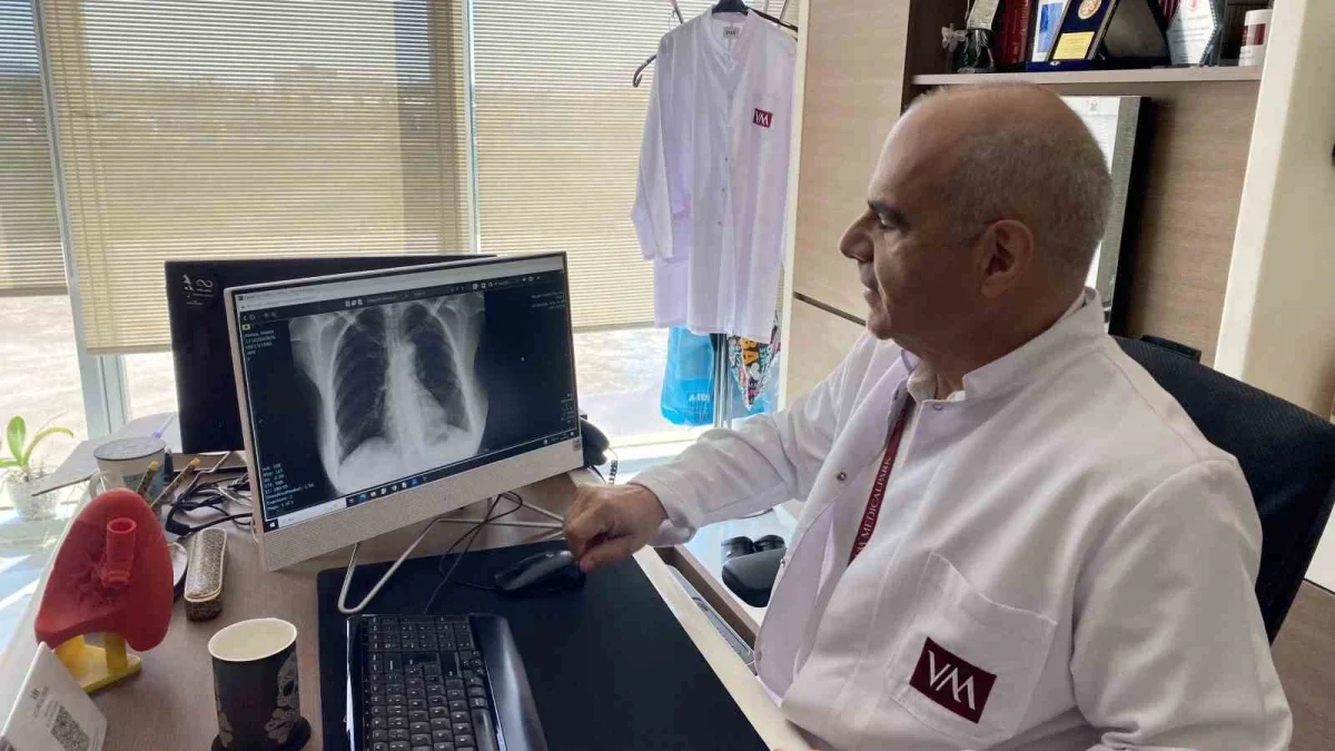 Kocaeli'de akciğer alınmadan tümörden kurtuldu