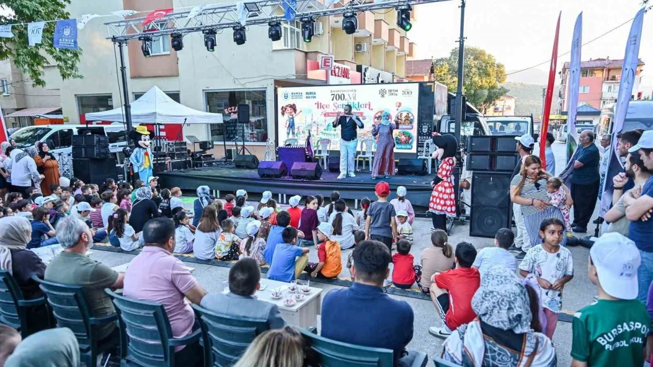 Bursa'nın Fethi'nin 700. yılı Orhaneli'de şenlikle kutlandı