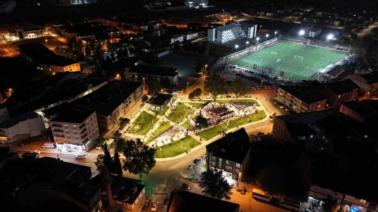 Alanyurt Meydanı törenle açıldı: 5 bin m² yaşam alanı