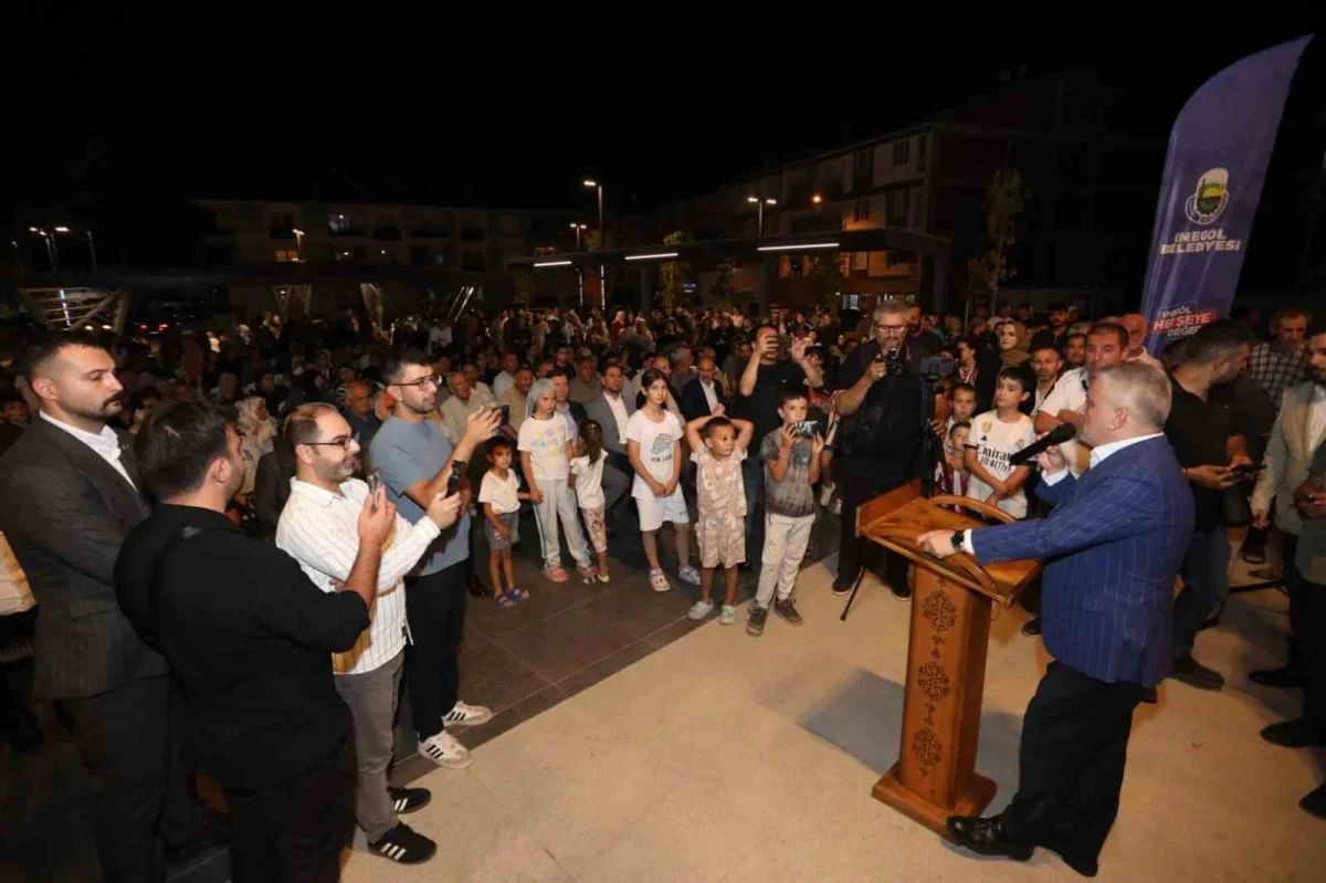 Alanyurt Meydanı törenle açıldı: 5 bin m² yaşam alanı