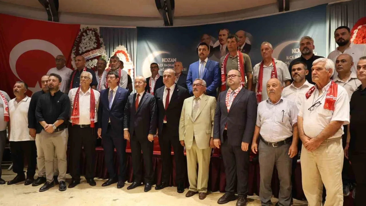 Kozan MHP'de Yusuf Seğmen yeniden ilçe başkanı seçildi