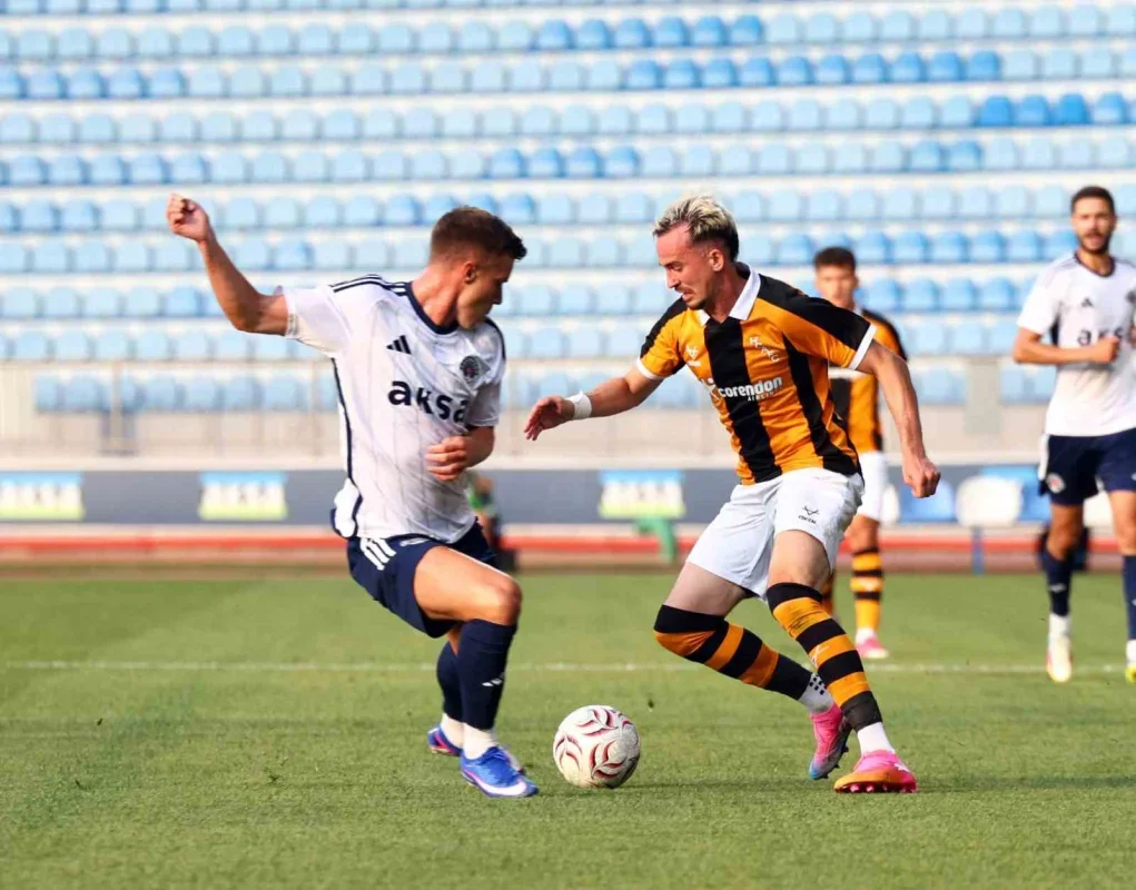 Kasımpaşa ile Hull City hazırlık maçında yenişemedi