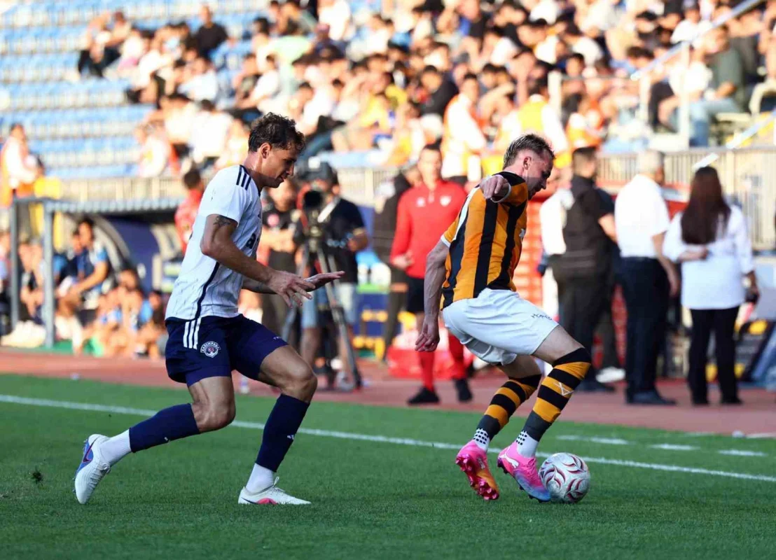 Kasımpaşa ile Hull City hazırlık maçında yenişemedi