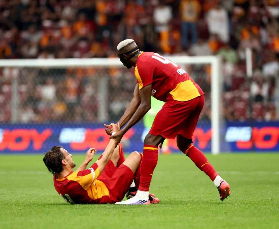 Galatasaray-Rennes hazırlık maçı 3-3 bitti