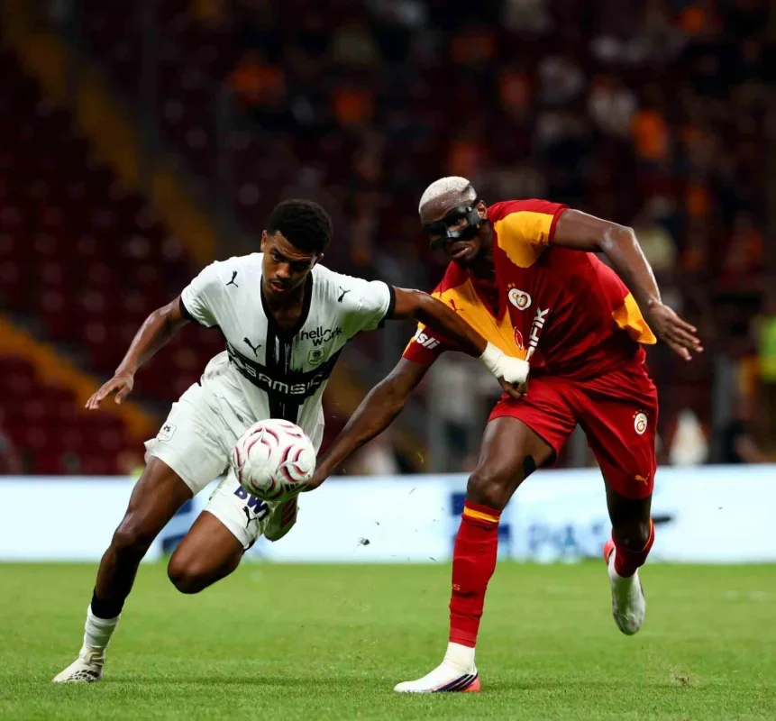Galatasaray-Rennes hazırlık maçı 3-3 bitti