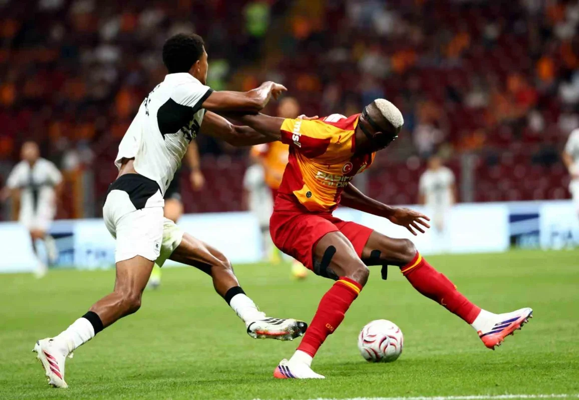 Galatasaray-Rennes hazırlık maçı 3-3 bitti