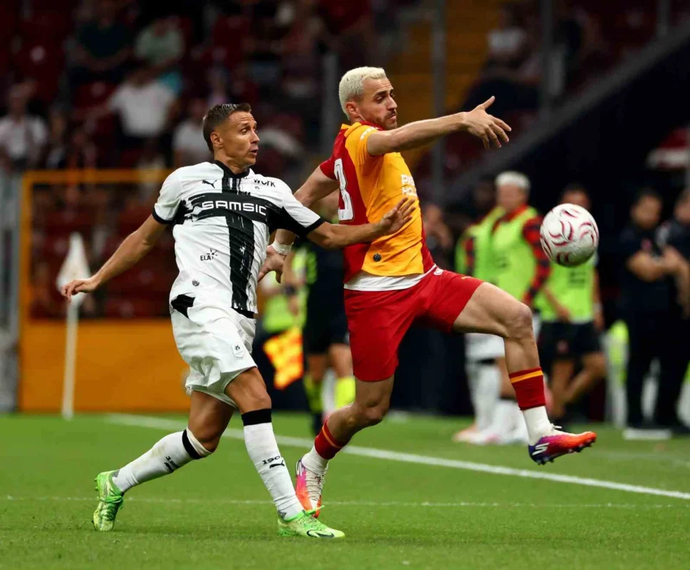 Galatasaray-Rennes hazırlık maçı 3-3 bitti