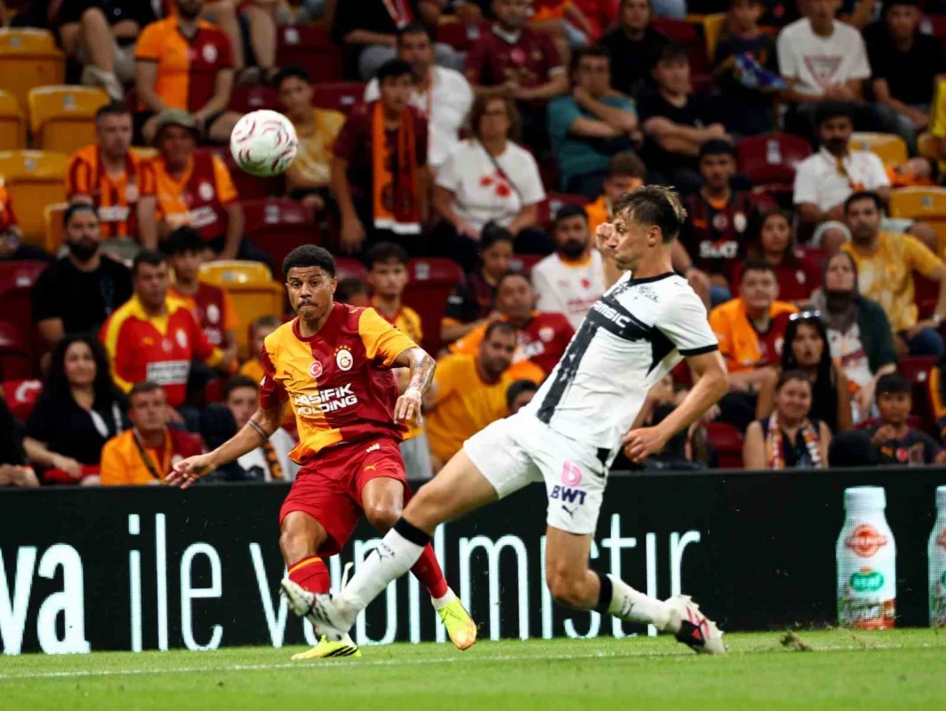 Galatasaray-Rennes hazırlık maçı 3-3 bitti