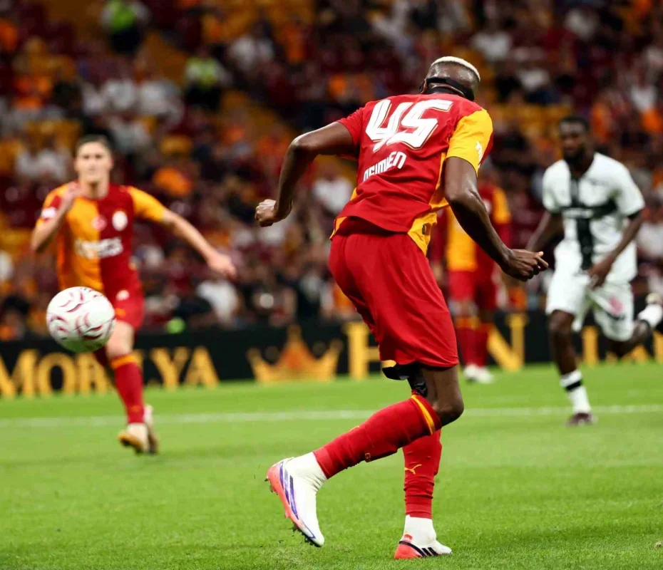 Galatasaray-Rennes hazırlık maçı 3-3 bitti