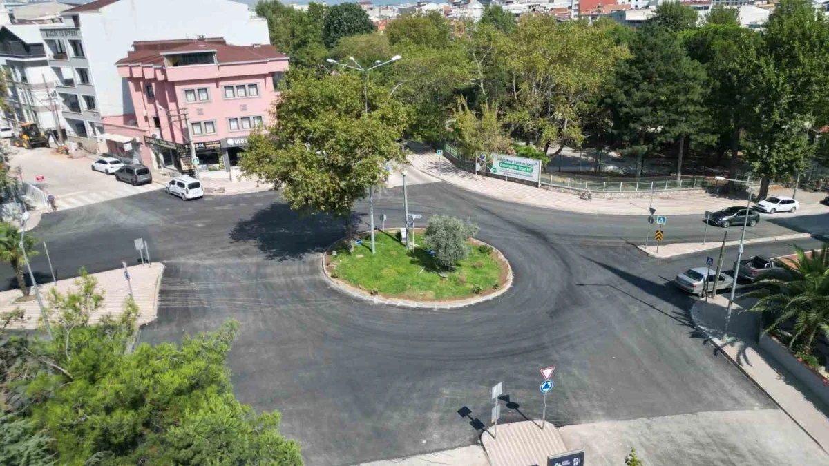 Kestel Eğitim Caddesi yenilendi: 4.500 ton asfalt serildi