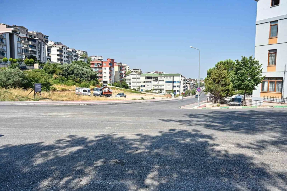 Kestel Eğitim Caddesi yenilendi: 4.500 ton asfalt serildi