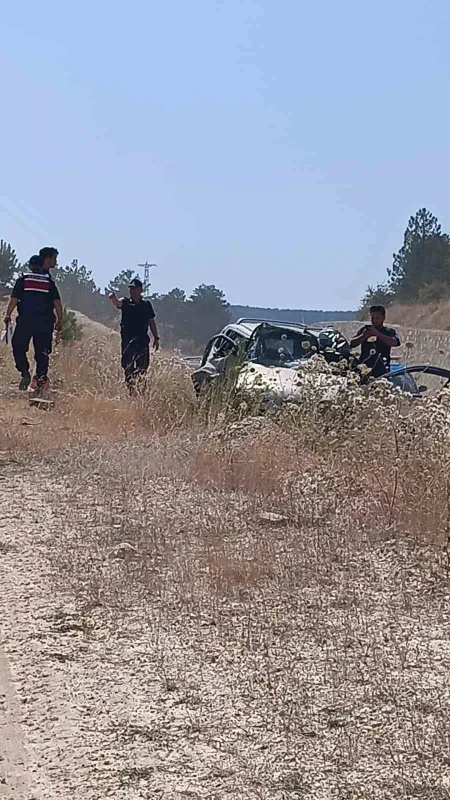 Bursa Keles'te kalp krizi geçiren sürücü kazada öldü