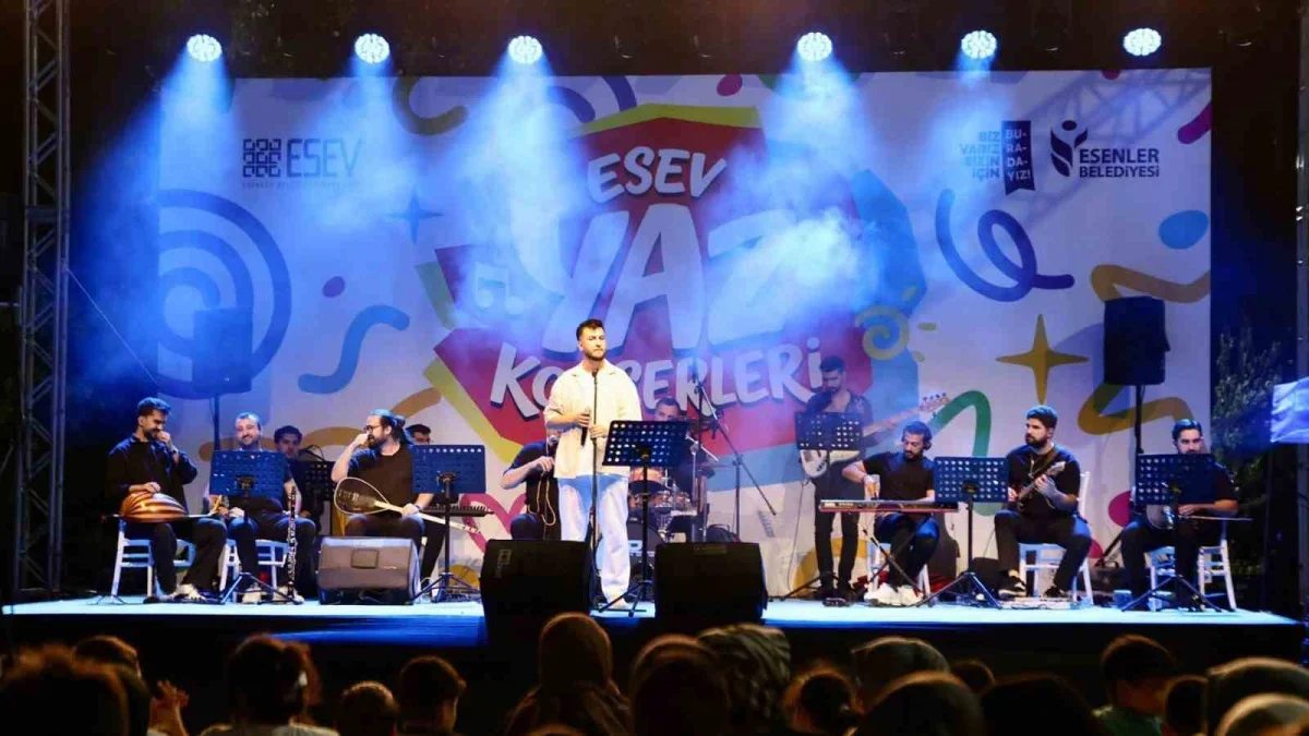 ESEV Yaz Konserleri Esenler'de yaz akşamlarını renklendiriyor