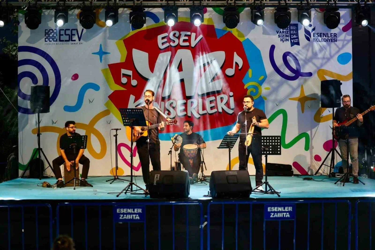 ESEV Yaz Konserleri Esenler'de yaz akşamlarını renklendiriyor