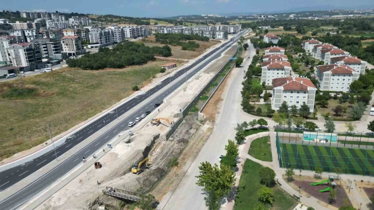 Ürünlü Deresi'nde dönüşüm: Bursa'da yol ve çevre düzenlemesi