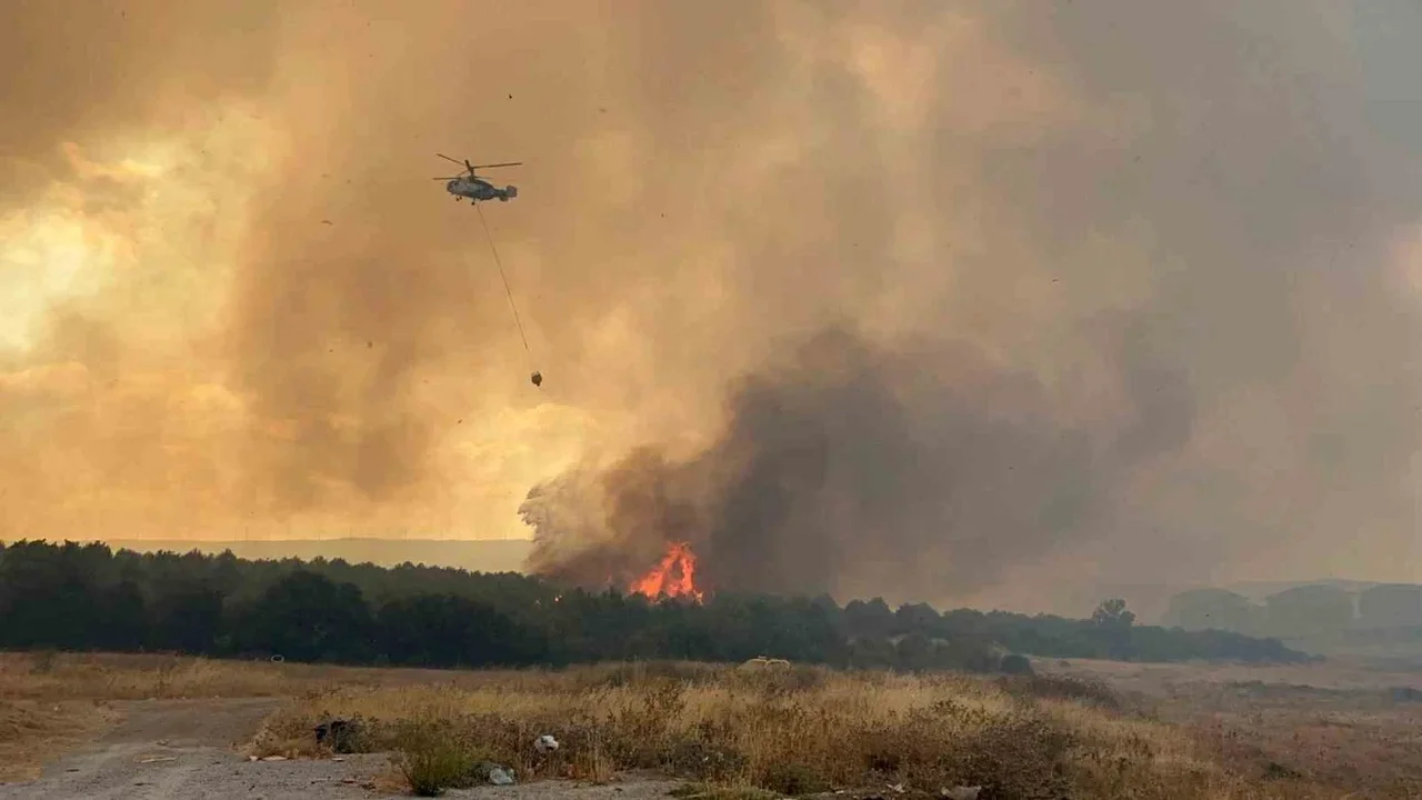Çanakkale'de 3 gün ateş ve yangın riski taşıyan faaliyetler yasak