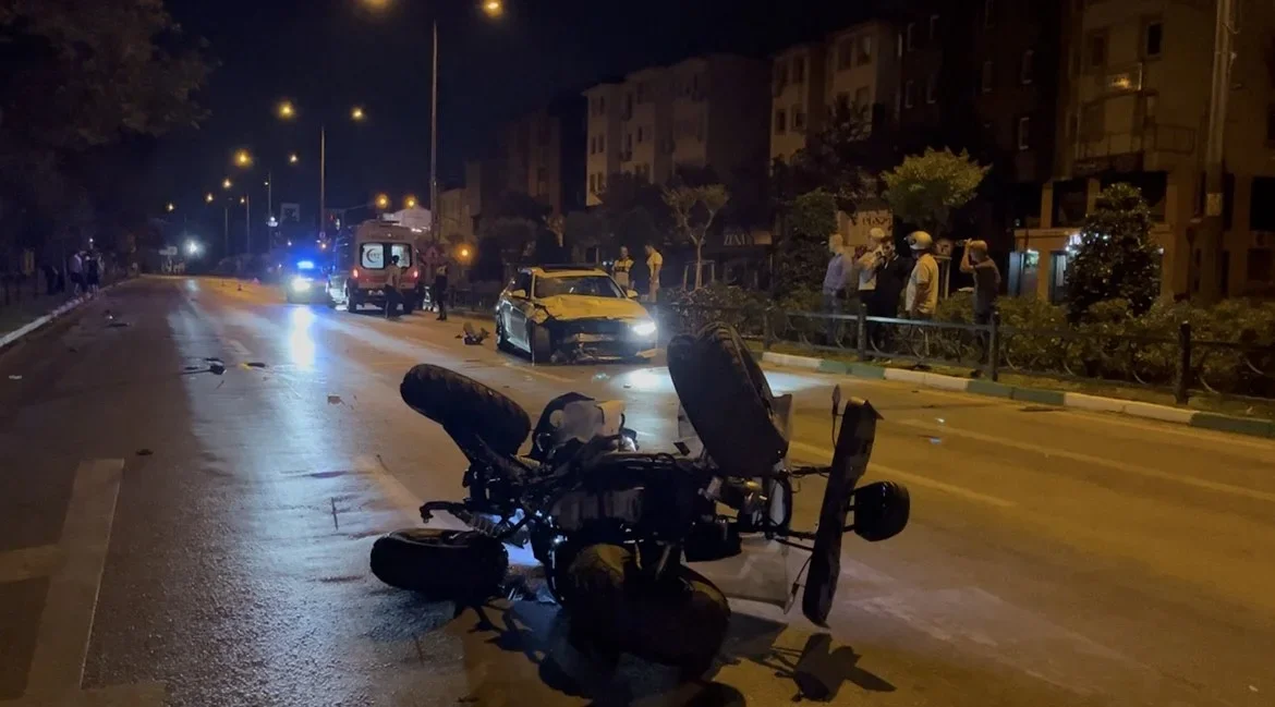 Bursa'da ATV'ye çarpan otomobil sürücüsü yakalandı, 1 ölü
