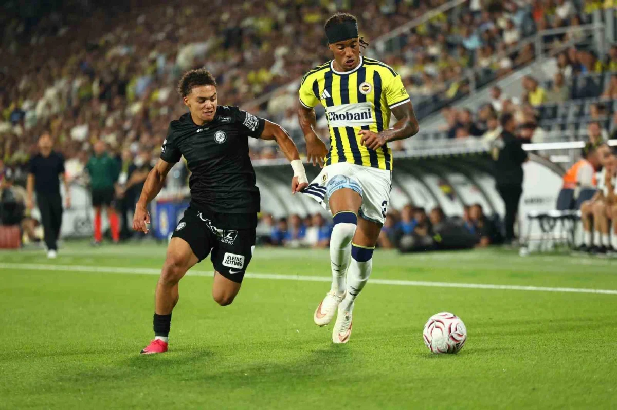 Fenerbahçe, Sturm Graz'ı 2-0 yendi: Şampiyonlar Ligi'nde avantaj