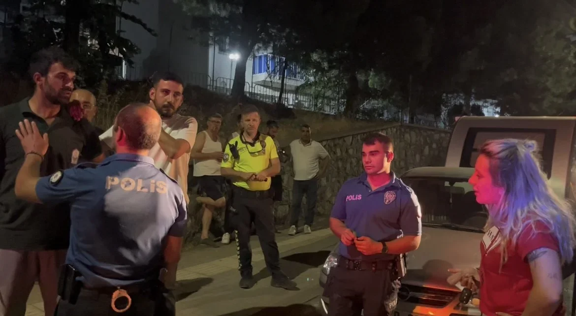 Bursa'da alkollü sürücü kazayı unuttu, mahalleyi karıştırdı