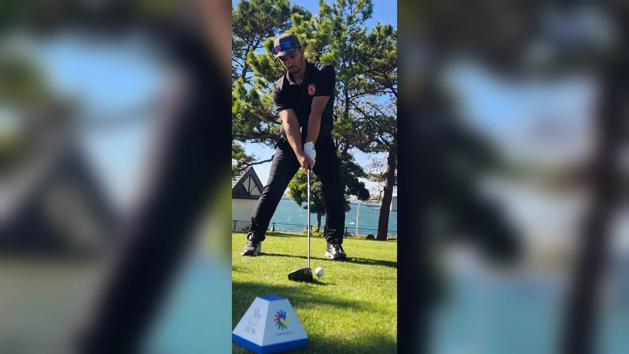Mehmet Yavuz, İsveç'teki İşitme Engelliler Dünya Golf Şampiyonası'nda