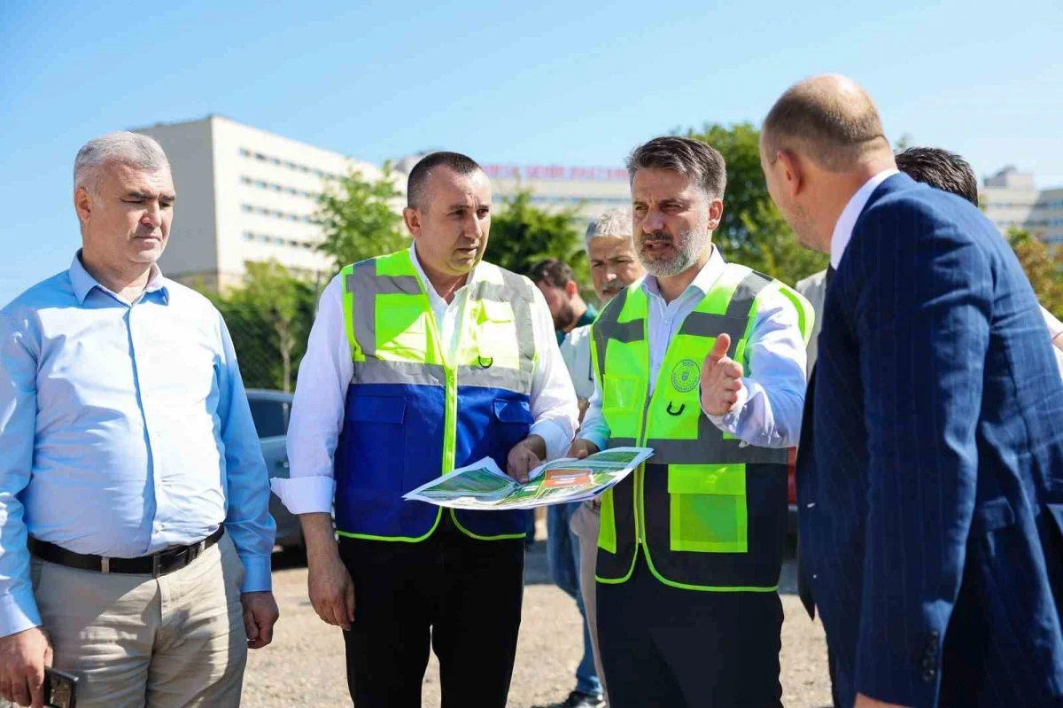 Bursa Şehir Hastanesi otoparkı bu ay hizmete açılacak