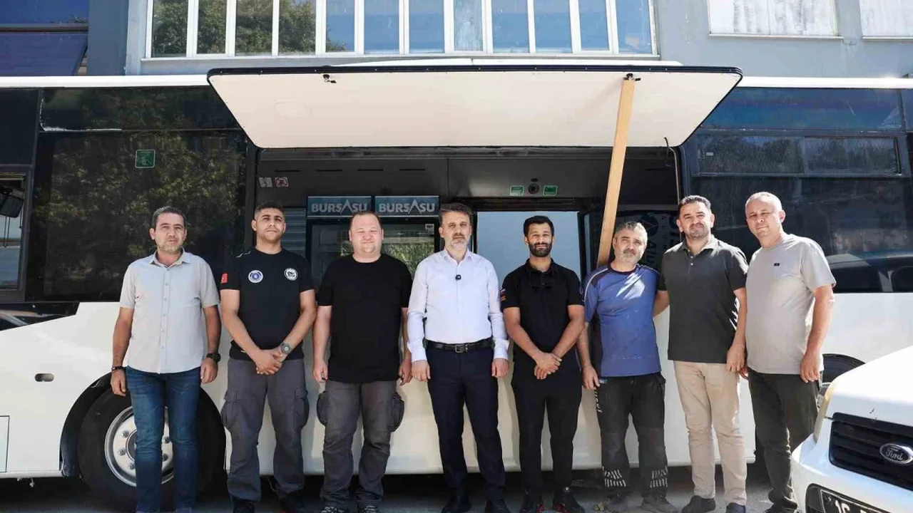 Bursa Büyükşehir'den afetlere hazır iki yeni mobil araç