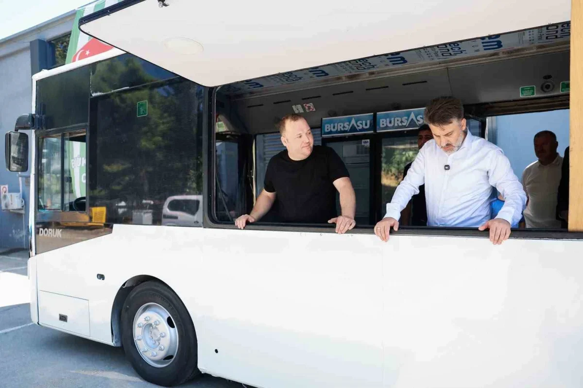 Bursa Büyükşehir'den afetlere hazır iki yeni mobil araç