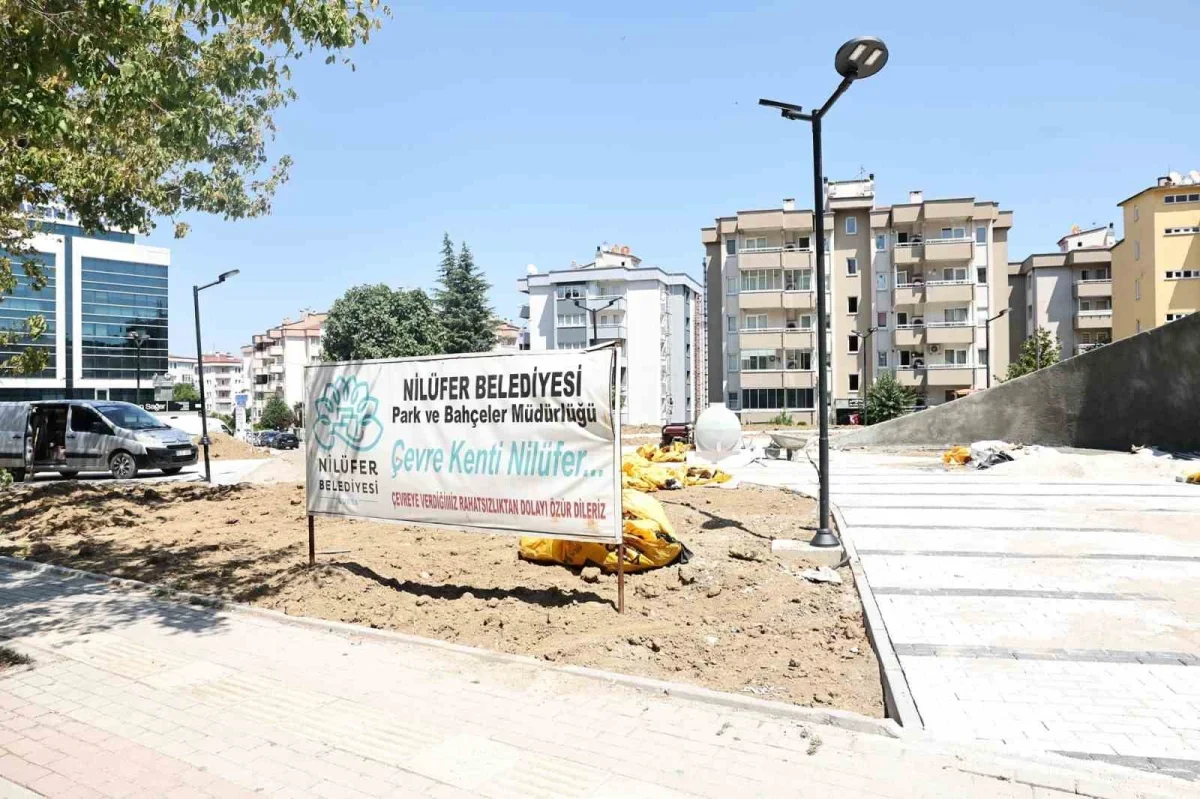 Nilüfer'e 7 yeni park geliyor: 24 bin metrekarelik alan