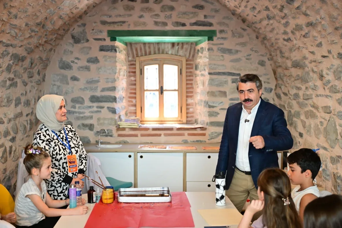 Yıldırım'da Molla Yegan Yaz Okulu'nda 569 öğrenci eğitimde