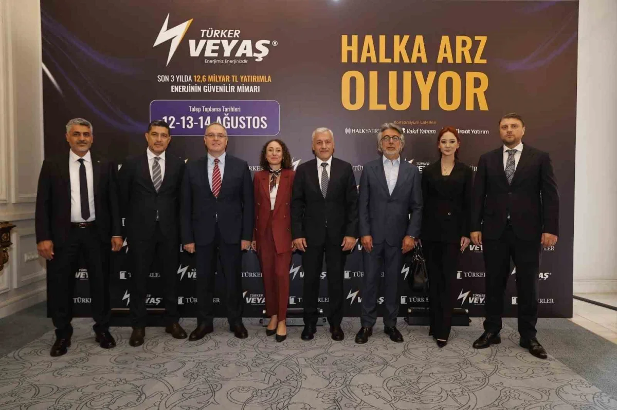 Türker VEYAŞ halka arz oluyor: Talep toplama 12 Ağustos'ta