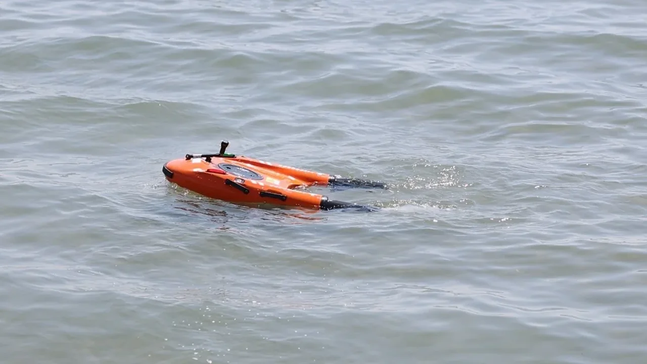 Tekirdağ sahillerinde robot cankurtaranlar boğulmalara karşı görevde
