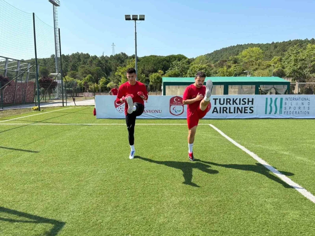 Görme Engelli B1 Milli Takımı, Avrupa Şampiyonası'na Riva'da hazırlanıyor