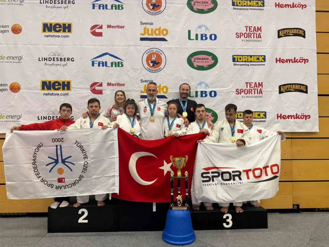 Özel Sporcular Down Judo Milli Takımı dünya şampiyonu oldu