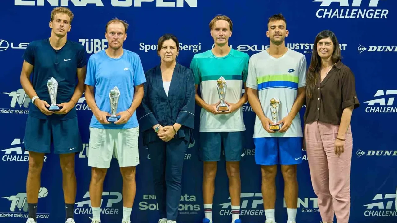 Arda Azkara ve James MacKinlay ENKA Open'da şampiyon oldu